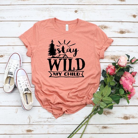 Wild BoHo graphic design tee shirt - Picture 2 of 5